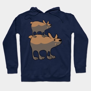 Creatures Hanging Out Hoodie